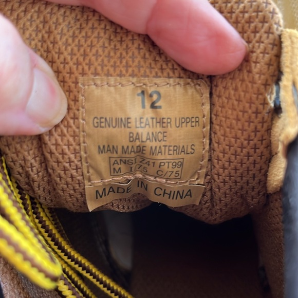 BRAND NEW NEVER WORN Men’s Steel Toe Work Boots - SZ 12 M - Picture 4 of 4